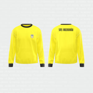 bluza bramkarska żółta